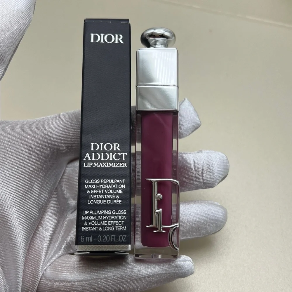 DIOR Lip Addict Lip Maximizer Gloss 006 Berry Lip Gloss NWOT Box $42 Retail